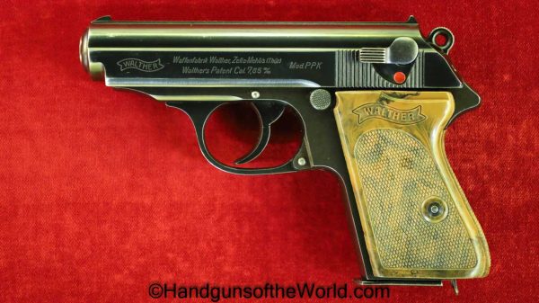 Walther, PPk, 7.65mm, WWII, Era, WW2, 1939, German, Germany, Handgun, Pistol, C&R, Collectible, Pocket, 7.65, 32, .32, acp, auto, Commercial, Vintage