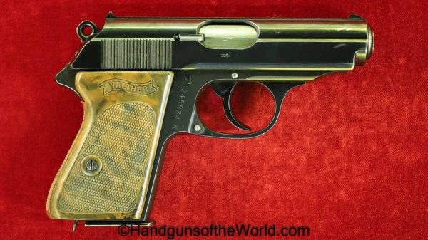 Walther, PPk, 7.65mm, WWII, Era, WW2, 1939, German, Germany, Handgun, Pistol, C&R, Collectible, Pocket, 7.65, 32, .32, acp, auto, Commercial, Vintage