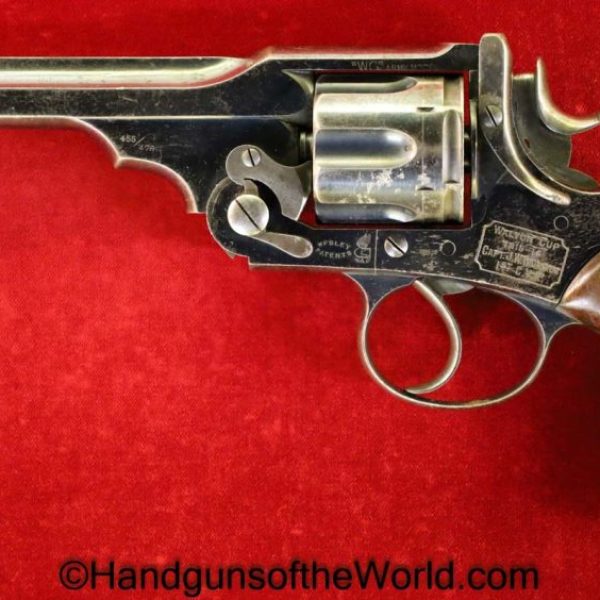 Webley, WG, Army, Model, .455, .476, Shooting Prize, with Provenance, Handgun, Revolver, C&R, Collectible, WG Army, Model, 455, 476, English, British