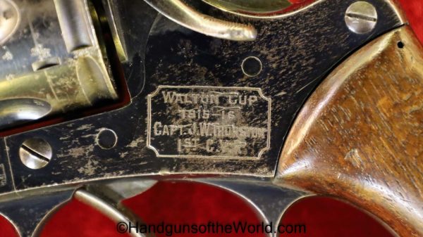 Webley, WG, Army, Model, .455, .476, Shooting Prize, with Provenance, Handgun, Revolver, C&R, Collectible, WG Army, Model, 455, 476, English, British