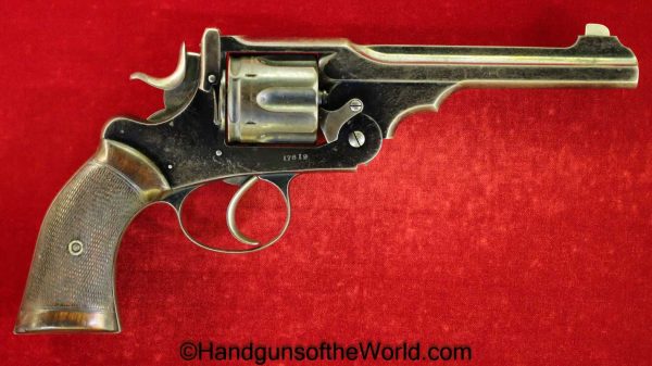 Webley, WG Army Model, .455, .476, Inscribed, with Provenance, Handgun, Revolver, C&R, Collectible, 1901, WG, Army, Model, 455, 476, Thorne, British, English