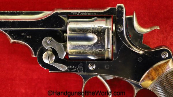 Webley, WG, Army Model, .450/.455, Inscribed, with Provenance, Handgun, Revolver, C&R, Collectible, 455, .455, English, British, UK, Army, Model, WG Army