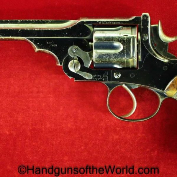 Webley, WG, Army Model, .450/.455, Inscribed, with Provenance, Handgun, Revolver, C&R, Collectible, 455, .455, English, British, UK, Army, Model, WG Army