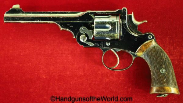 Webley, WG, Army Model, .450/.455, Inscribed, with Provenance, Handgun, Revolver, C&R, Collectible, 455, .455, English, British, UK, Army, Model, WG Army