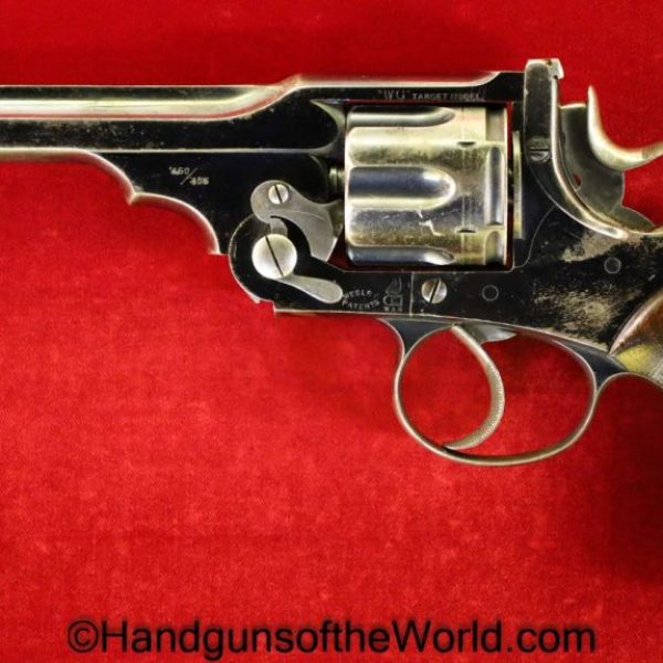 Webley, WG, Target Model, .450/.455, Inscribed, with Provenance, Handgun, Revolver, C&R, Collectible, Target, Model, 455, .455, British, English, UK