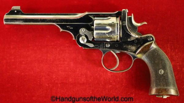 Webley, WG, Target Model, .450/.455, Inscribed, with Provenance, Handgun, Revolver, C&R, Collectible, Target, Model, 455, .455, British, English, UK