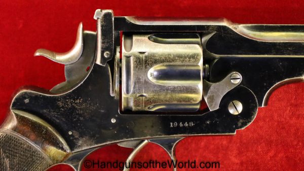 Webley, WG, Target Model, .450/.455, Inscribed, with Provenance, Handgun, Revolver, C&R, Collectible, Target, Model, 455, .455, British, English, UK