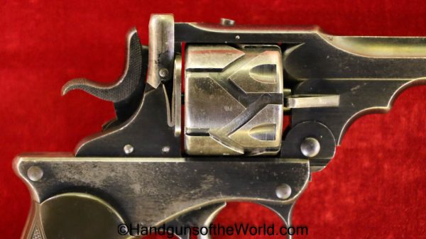 Webley, 1903, Fosbery, .455, with Provenance, Handgun, Revolver, C&R, Collectible, British, English, UK, 455, Hand gun, Model, Semi-Auto, Automatic, Semi