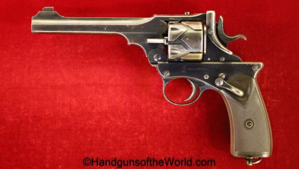 Webley, 1903, Fosbery, .455, with Provenance, Handgun, Revolver, C&R, Collectible, British, English, UK, 455, Hand gun, Model, Semi-Auto, Automatic, Semi