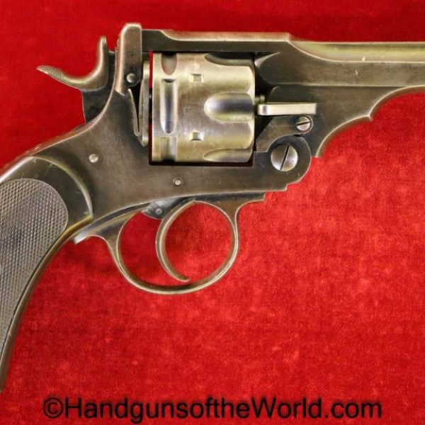 Webley, Mark IV, .455, Service Revolver, Royal Signal Corp/Royal Engineers Marked, 455, Handgun, Revolver, C&R, Collectible, Mark 4, Mk4, British, English