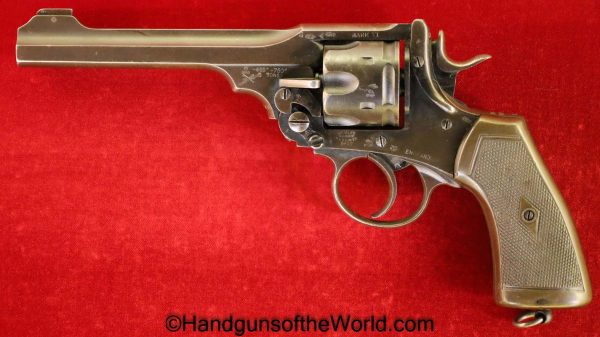 Webley, Mark VI, .45acp, Service Revolver, New Zealand, Military, 45, .45, acp, auto, Mark 6, Handgun, Revolver, C&R, Collectible, WW1, WWI, 1917, British