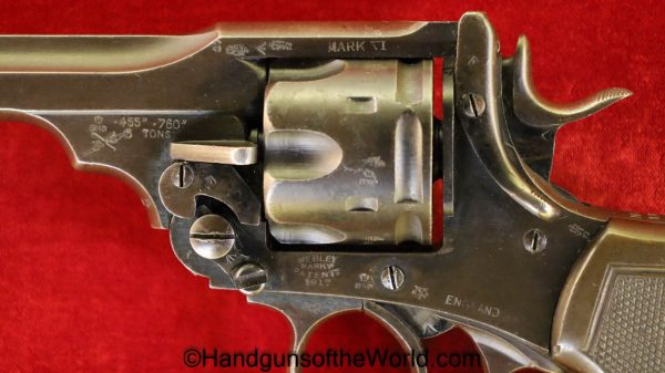 Webley, Mark VI, .45acp, Service Revolver, New Zealand, Military, 45, .45, acp, auto, Mark 6, Handgun, Revolver, C&R, Collectible, WW1, WWI, 1917, British