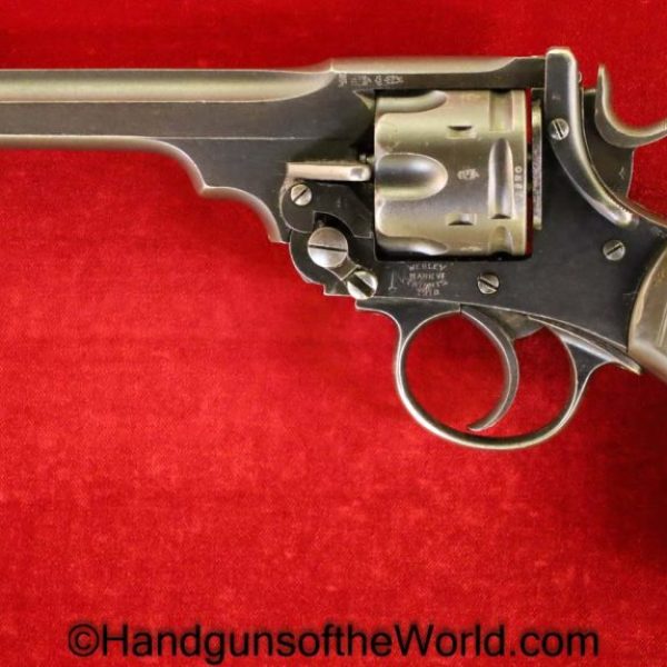 Webley, Mark VI, Service Revolver, .455, New Zealand, Mark 6, Handgun, Revolver, C&R, Collectible, 455, MkVI, Mk6, English, British, UK, Hand gun, Mk.VI