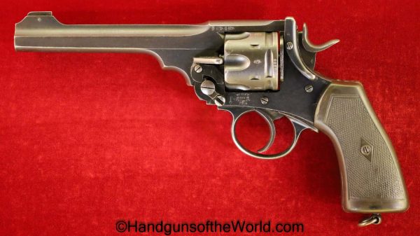 Webley, Mark VI, Service Revolver, .455, New Zealand, Mark 6, Handgun, Revolver, C&R, Collectible, 455, MkVI, Mk6, English, British, UK, Hand gun, Mk.VI