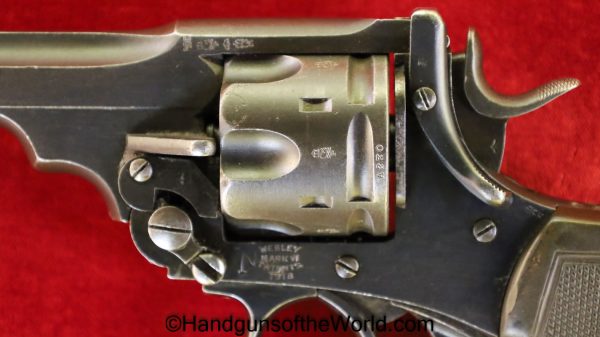 Webley, Mark VI, Service Revolver, .455, New Zealand, Mark 6, Handgun, Revolver, C&R, Collectible, 455, MkVI, Mk6, English, British, UK, Hand gun, Mk.VI