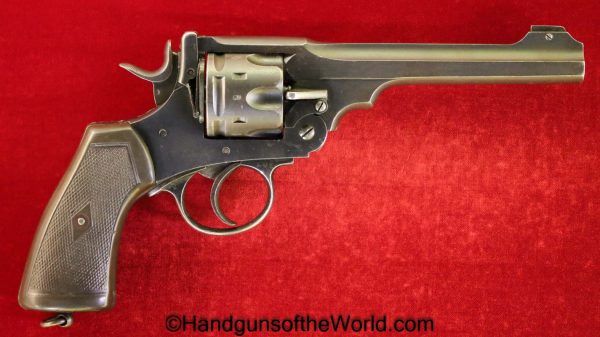 Webley, Mark VI, Service Revolver, .455, New Zealand, Mark 6, Handgun, Revolver, C&R, Collectible, 455, MkVI, Mk6, English, British, UK, Hand gun, Mk.VI