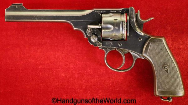 Webley, Mark VI, .45acp, Service Revolver, Royal Air Force, RAF, Revolver, Handgun, C&R, Collectible, British, English, UK, 45, .45, acp, auto, Mark 6