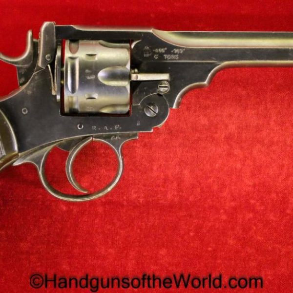 Webley, Mark VI, .45acp, Service Revolver, Royal Air Force, RAF, Revolver, Handgun, C&R, Collectible, British, English, UK, 45, .45, acp, auto, Mark 6