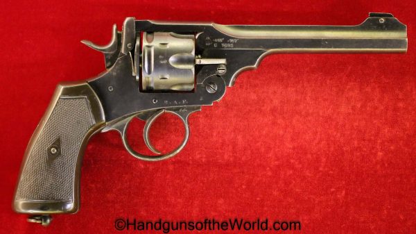 Webley, Mark VI, .45acp, Service Revolver, Royal Air Force, RAF, Revolver, Handgun, C&R, Collectible, British, English, UK, 45, .45, acp, auto, Mark 6