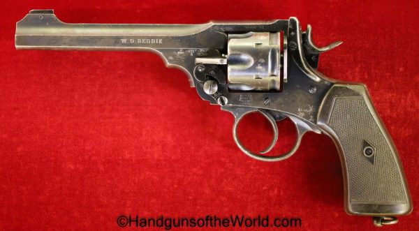 Webley, Mark VI, Service Revolver, .45acp, Inscribed, with Provenance, Mark 6, Handgun, Revolver, C&R, Collectible, 1915, WWI, WW1, English, British, .45