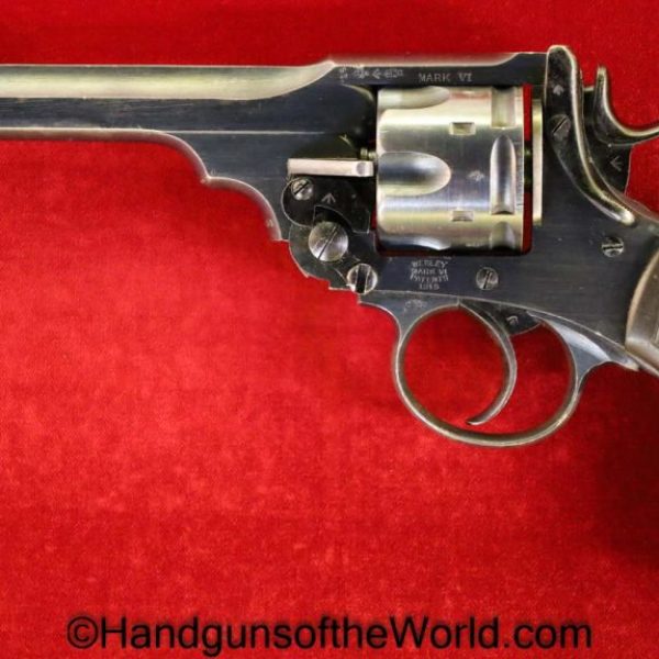 Webley, Mark VI, Service Revolver, .45acp, Inscribed, with Provenance, Handgun, Revolver, C&R, Collectible, Mark 6, 45, .45, British, English, 1915