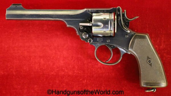 Webley, Mark VI, Service Revolver, .45acp, Inscribed, with Provenance, Handgun, Revolver, C&R, Collectible, Mark 6, 45, .45, British, English, 1915