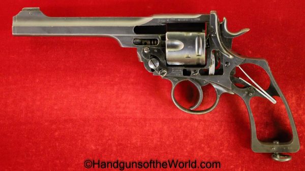 Webley, Mark VI, .455, Service Revolver, Armorers, Cut-Away, Armorer, Cut Away, Mark 6, 455, Handgun, Revolver, C&R, Collectible, 1918, Hand gun