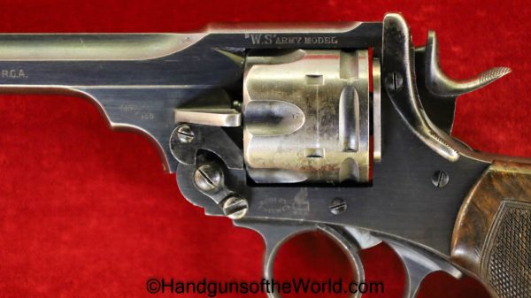 Webley, WS Army Model, .450, .455, Inscribed, with Provenance, WS, Army, Model, Handgun, Revolver, C&R, Collectible, 455, 450, British, English, UK