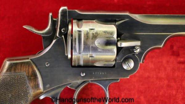 Webley, WS Army Model, .450, .455, Inscribed, with Provenance, WS, Army, Model, Handgun, Revolver, C&R, Collectible, 455, 450, British, English, UK