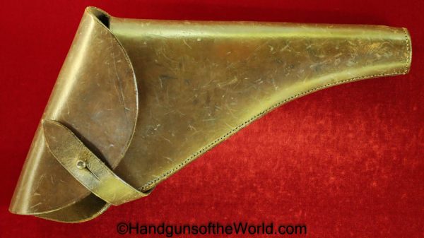 Webley, WS, Target Model, .450, .455, Inscribed, with Provenance, Handgun, Revolver, C&R, Collectible, British, English, Factory Nickel, Nickel, 455