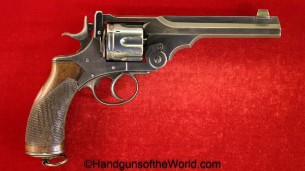 Webley, Model 1900, .455, Cased, with Provenance, Wilkinson, 1900, Model, British, English, Handgun, Revolver, C&R, Collectible, 455, with Case, 1904