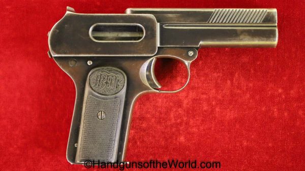 Dreyse, 1907, 7.65mm, RFV Marked, RFV, German, Germany, Handgun, Pistol, C&R, Collectible, 32, .32, acp, auto, 7.65, Model, Pocket, Vintage, Old