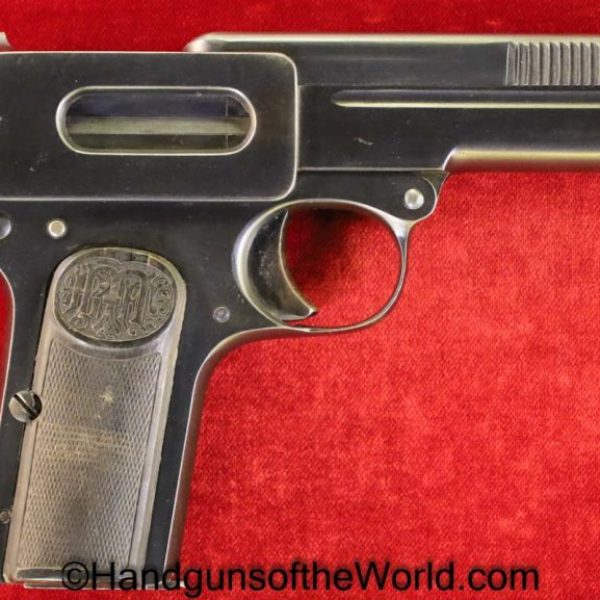 Dreyse, 1907, 7.65mm, Prussian Customs, K.Pr.Z.V. No 2515, Prussian Custom Administration, German, Germany, Handgun, Pistol, C&R, Collectible, 32, .32