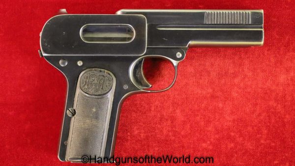 Dreyse, 1907, 7.65mm, Prussian Customs, K.Pr.Z.V. No 2515, Prussian Custom Administration, German, Germany, Handgun, Pistol, C&R, Collectible, 32, .32