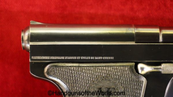 Manufacture Francais D'Armes et Cycles, Pocket, 6.35mm-Bank of France Marked - Image 11