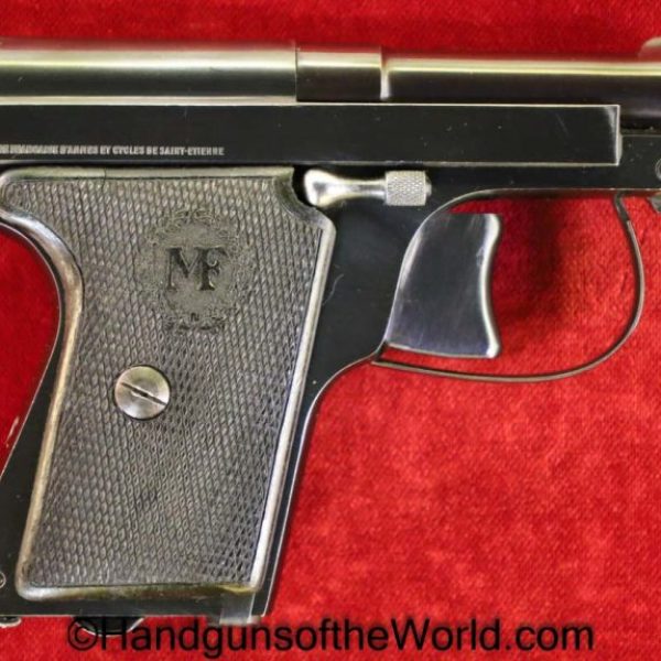 Manufacture Francais D'Armes et Cycles, Pocket, 6.35mm, Bank of France, Marked, France, French, Model 802, Le Francais, Handgun, Pistol, C&R, Collectible