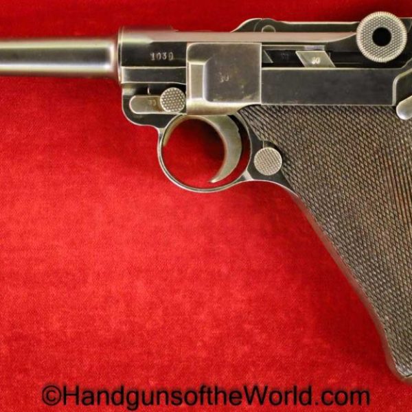 Luger, Mauser, P.08, S/42, G Date, 9mm, German, WWII, WW2, Germany, Handgun, Pistol, C&R, Collectible, P08, P 08, P-08, G, Date, S-42, Hand gun, 1935