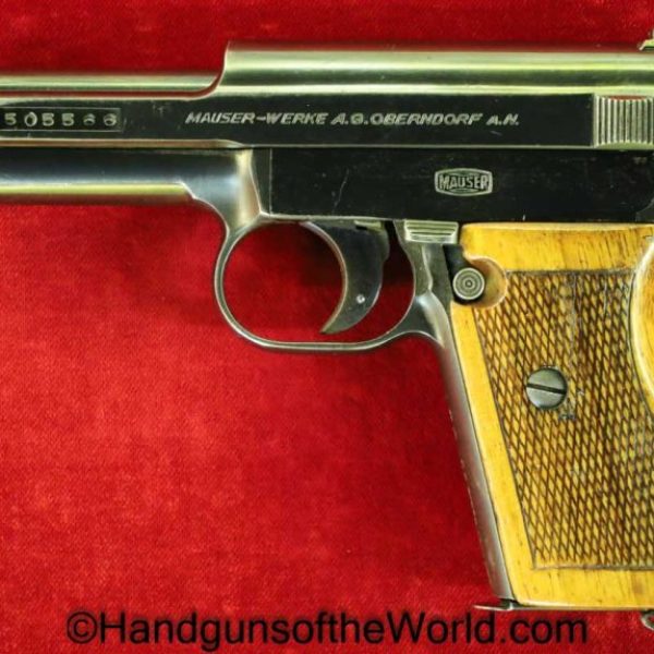 Mauser, 1934, 7.65mm, L.Z.A.D, Danzig, Land Customs, German, Germany, Handgun, Pistol, C&R, Collectible, Pocket, LZAD, 32, .32, acp, auto, Hand gun