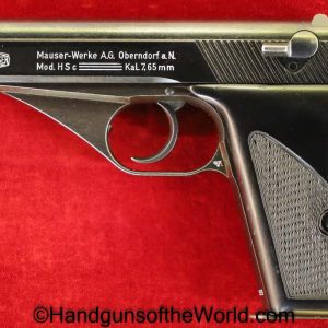 Mauser, HSc, 7.65mm, German, Police, Eagle L, Matching Magazine, Matching Mag, Matching Clip, Germany, Handgun, Pistol, C&R, Collectible, WWII, WW2