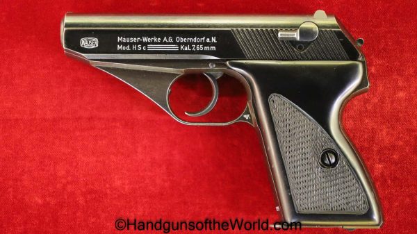 Mauser, HSc, 7.65mm, German, Police, Eagle L, Matching Magazine, Matching Mag, Matching Clip, Germany, Handgun, Pistol, C&R, Collectible, WWII, WW2