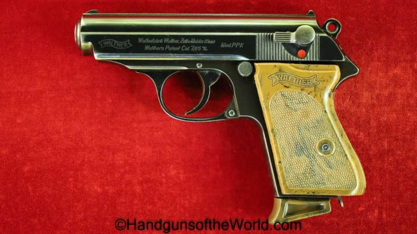 Walther, PPk, 7.65mm, WWII, Era, WW2, German, Germany, 1940, Handgun, Pistol, C&R, Collectible, Pocket, 32, .32, acp, auto, 7.65, Commercial, E/N, Eagle/N