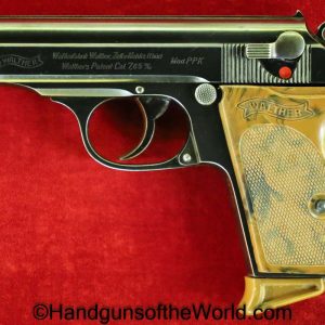 Walther, PPk, 7.65mm, Pre-War, Commercial, Pre War, 1935, German, Germany, Handgun, Pistol, C&R, Collectible, Pocket, 7.65, 32, .32, acp, auto