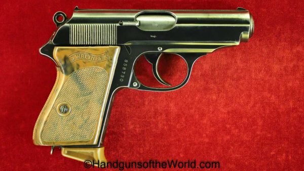 Walther, PPk, 7.65mm, Pre-War, Commercial, Pre War, 1935, German, Germany, Handgun, Pistol, C&R, Collectible, Pocket, 7.65, 32, .32, acp, auto