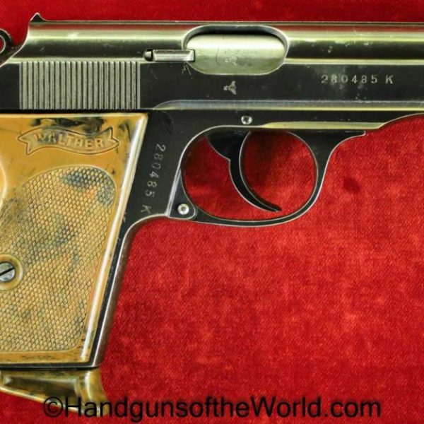 Walther, PPk, 7.65mm, SS Contract, 4th Variation, SS, Contract, German, Germany, WWII, WW2, Handgun, Pistol, C&R, Collectible, Fourth, Variant, Variation