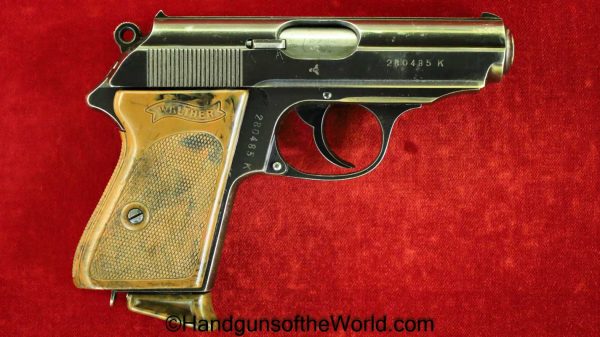 Walther, PPk, 7.65mm, SS Contract, 4th Variation, SS, Contract, German, Germany, WWII, WW2, Handgun, Pistol, C&R, Collectible, Fourth, Variant, Variation