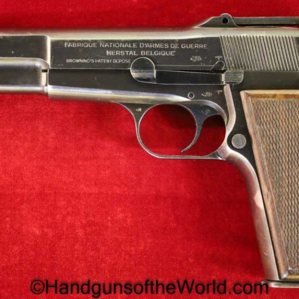 FN, Browning, High Power, 9mm, German, WWII, WaA103, WW2, Germany, Handgun, Pistol, C&R, Collectible, WaA 103, Hi Power, Hi-Power, Hand gun