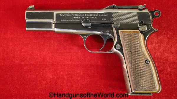 FN, Browning, High Power, 9mm, German, WWII, WaA103, WW2, Germany, Handgun, Pistol, C&R, Collectible, WaA 103, Hi Power, Hi-Power, Hand gun