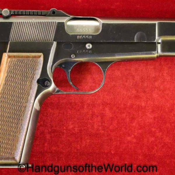 FN, Browning, High Power, 9mm, German, WWII, WaA103, WW2, Germany, Handgun, Pistol, C&R, Collectible, WaA 103, Hi Power, Hi-Power, Hand gun