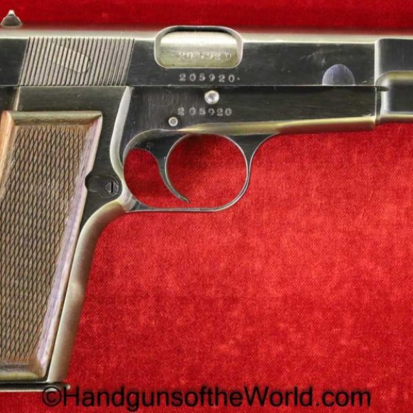 FN, Browning, High Power, 9mm, German, WWII, WW2, Germany, Handgun, Pistol, C&R, Collectible, Belgian, Belgium, Hi Power, Hi-Power, WaA140, WaA 140