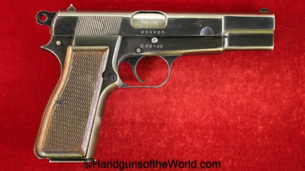 FN, Browning, High Power, 9mm, German, WWII, WW2, Germany, Handgun, Pistol, C&R, Collectible, Belgian, Belgium, Hi Power, Hi-Power, WaA140, WaA 140